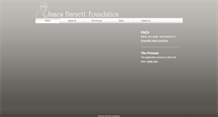 Desktop Screenshot of jamesbarnettfdn.org